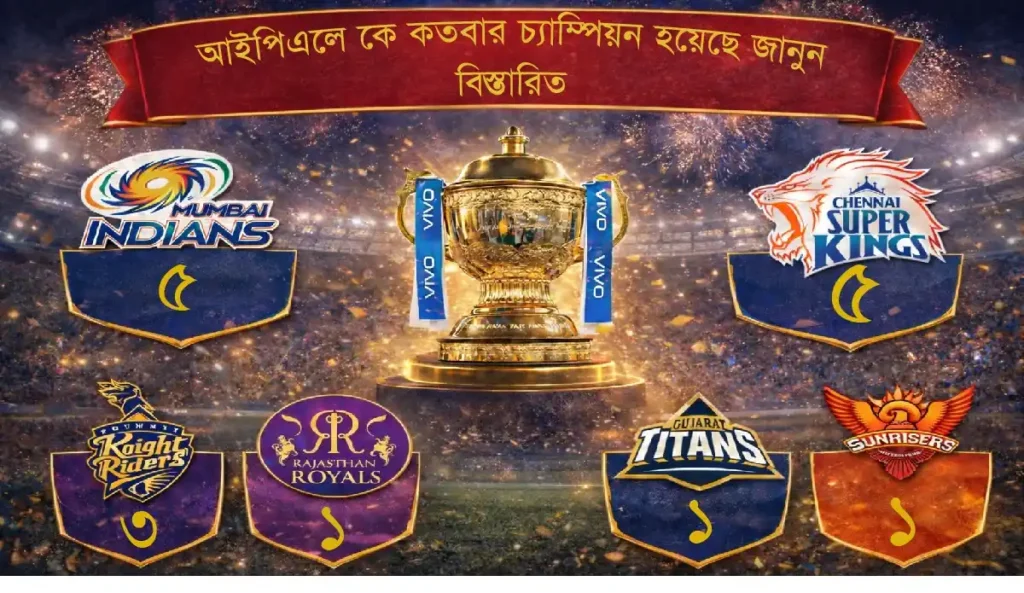 আইপিএল চ্যাম্পিয়ন তালিকা