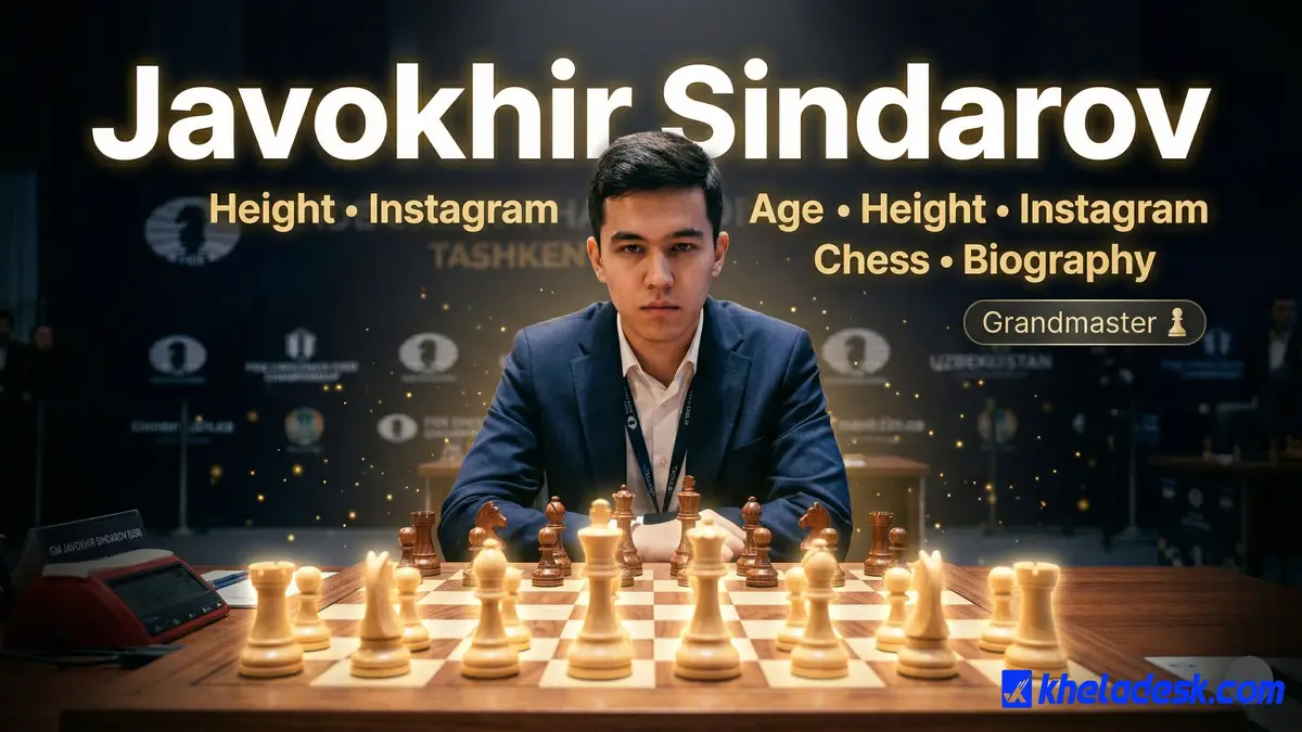 Javokhir Sindarov Age, Height, Instagram, Chess rating, Biography