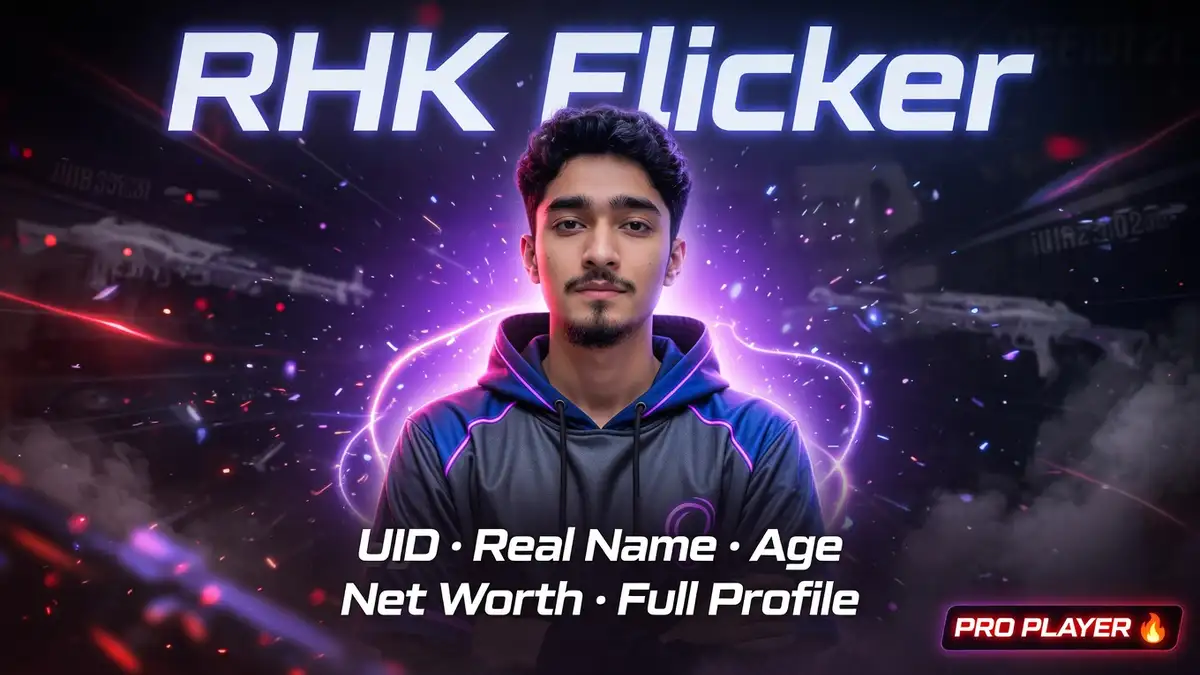 RHK Flicker UID, Real Name, Age, Net Worth & Full Profile
