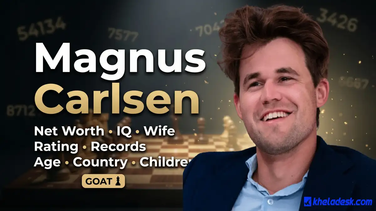 Magnus Carlsen Net Worth, IQ, Wife, Rating, Records, Age, Country & Children