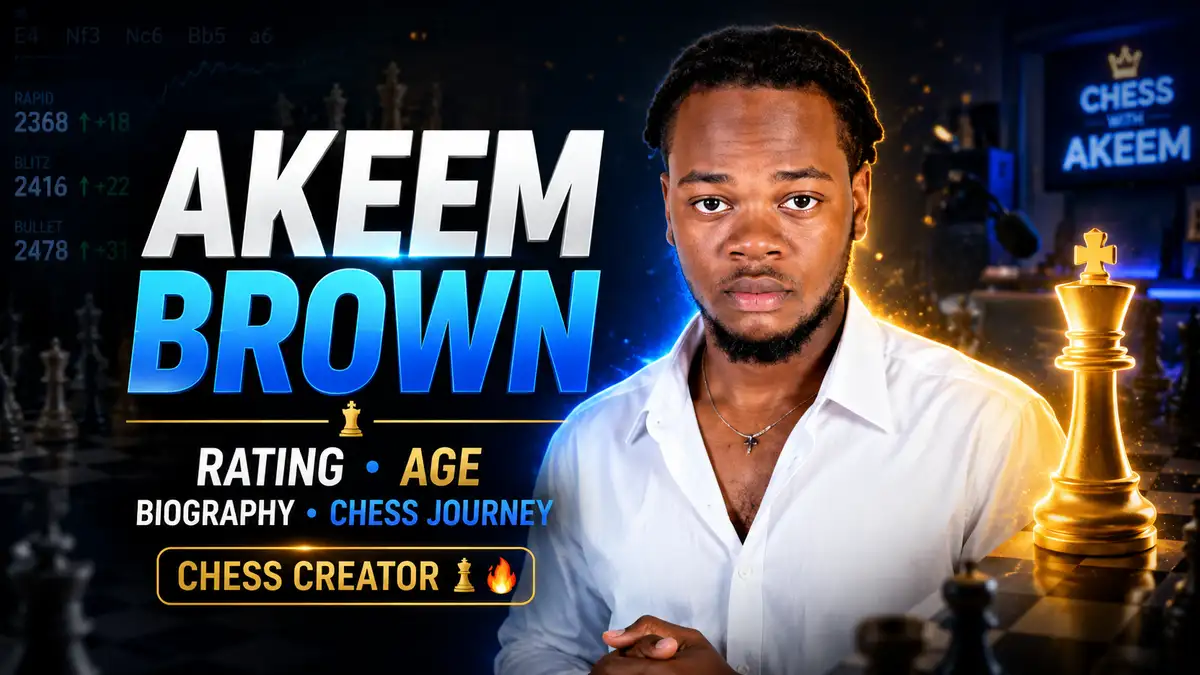 Akeem Brown (Chess with Akeem) Rating, Age, Biography & Chess Journey