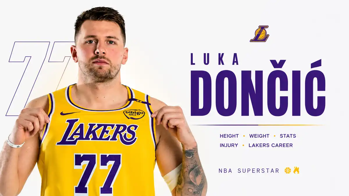 Luka Dončić Height, Weight, Stats, Injury & Lakers Career