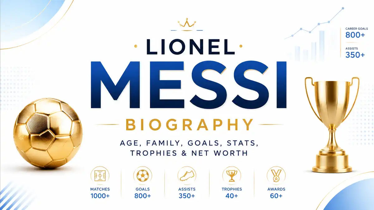 Lionel Messi Biography Age, Family, Goals, Stats, Trophies & Net Worth