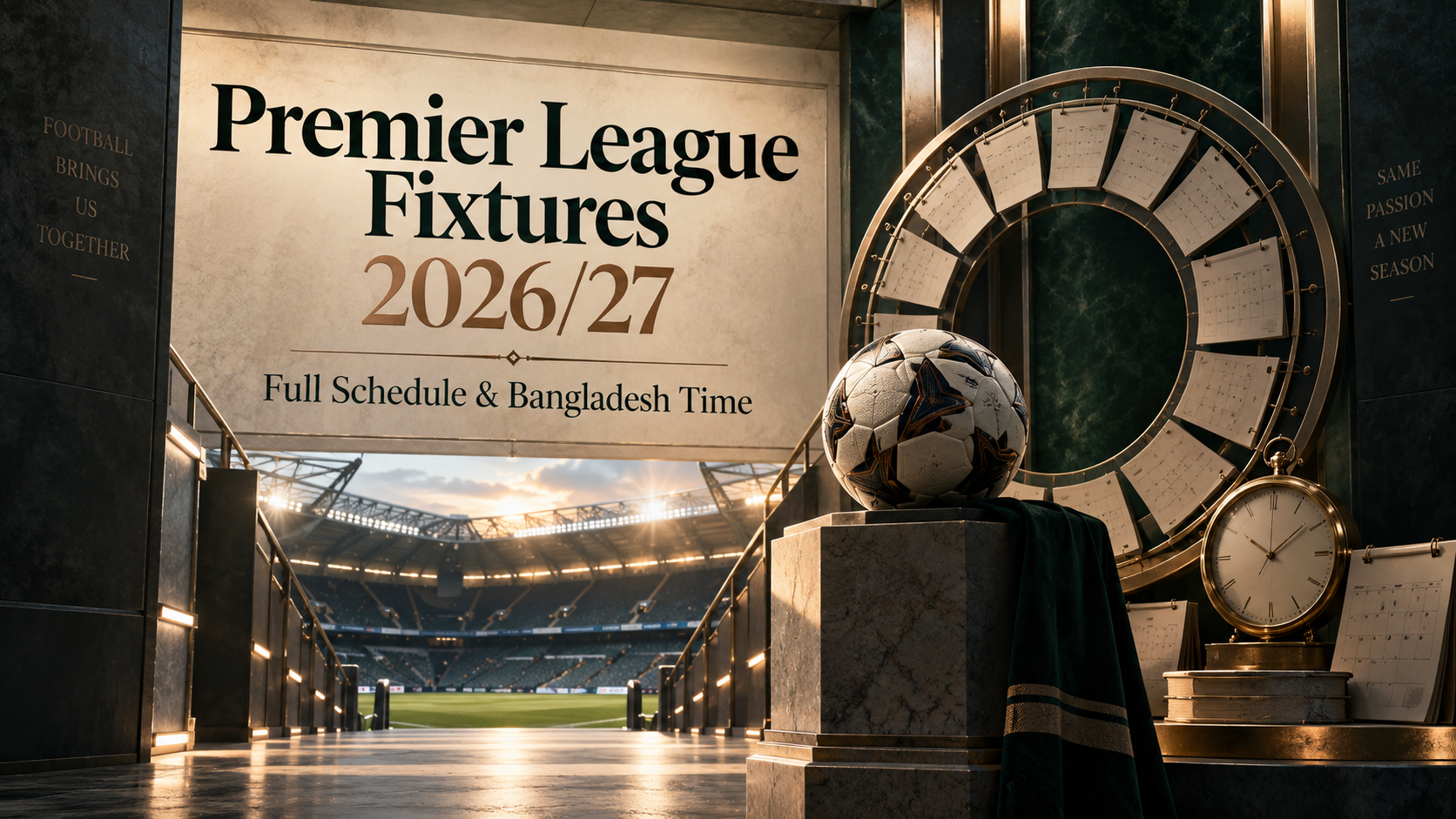 Premier League Fixtures 202627 Full Schedule & Bangladesh Time