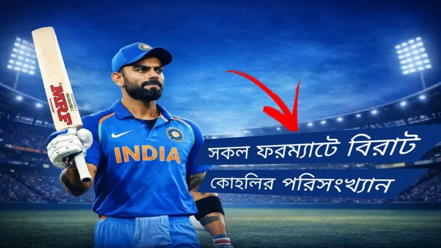 বিরাট কোহলির পরিসংখ্যান