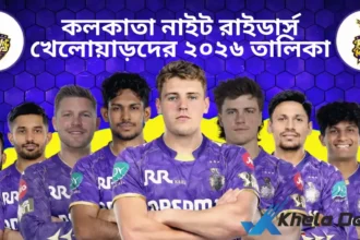 কলকাতা নাইট রাইডার্স খেলোয়াড়দের ২০২৬ তালিকা