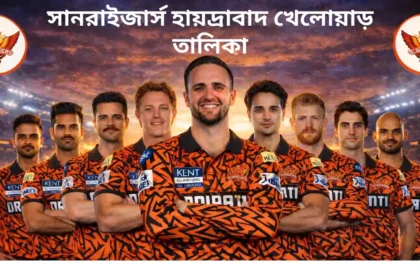 সানরাইজার্স হায়দ্রাবাদ খেলোয়াড় তালিকা ২০২৬