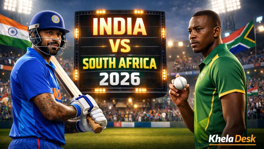 ভারত বনাম সাউথ আফ্রিকা পরিসংখ্যান