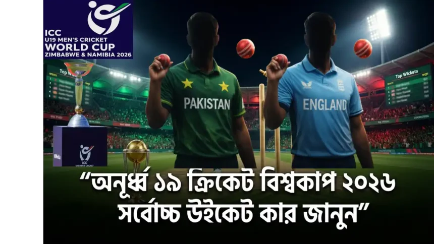 অনূর্ধ্ব ১৯ ক্রিকেট বিশ্বকাপ ২০২৬ সর্বোচ্চ উইকেট