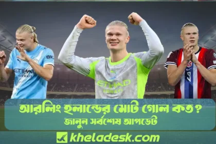 আরলিং হলান্ডের মোট গোল কত