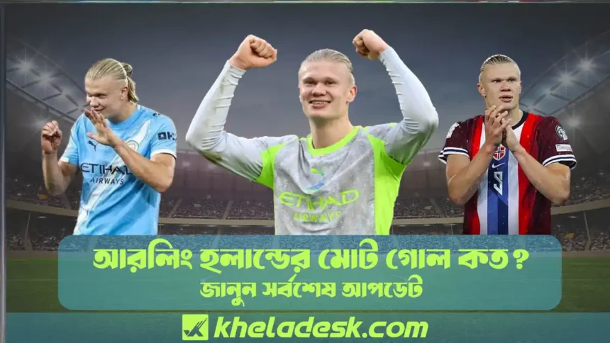 আরলিং হলান্ডের মোট গোল কত