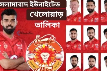 ইসলামাবাদ ইউনাইটেড খেলোয়াড় ২০২৬ তালিকা