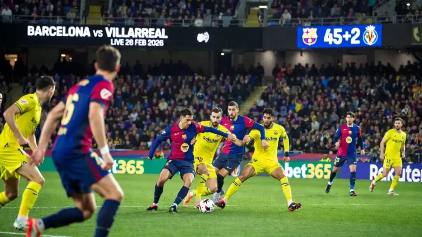 বার্সেলোনা বনাম ভিলারিয়াল লাইভ