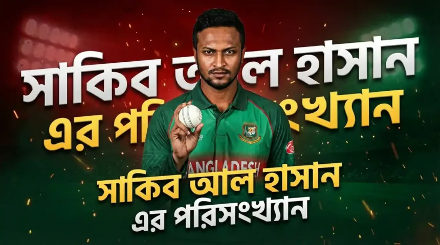 সাকিব আল হাসান এর পরিসংখ্যান