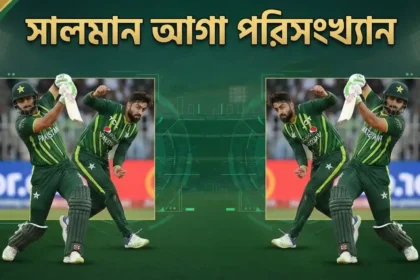 সালমান আগা পরিসংখ্যান
