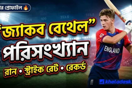 জ্যাকব বেথেল এর পরিসংখ্যান