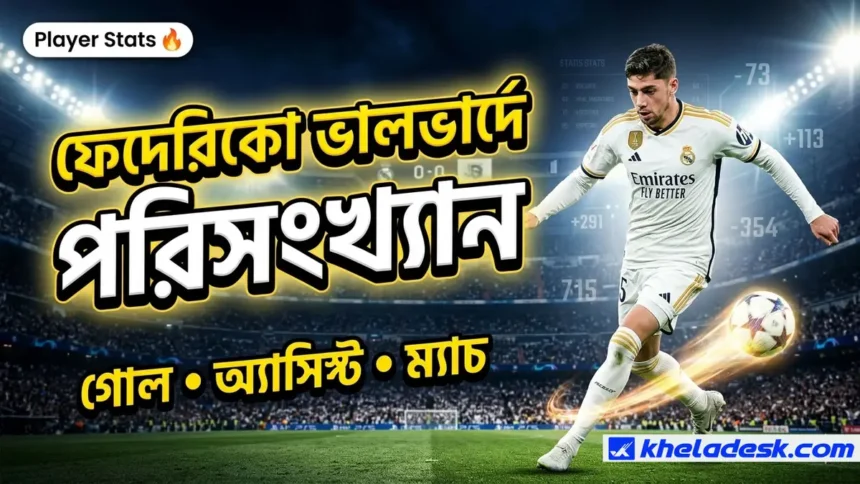 ফেদেরিকো ভালভার্দে এর পরিসংখ্যান