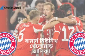 বায়ার্ন মিউনিখ ফুটবল ক্লাব খেলোয়াড় তালিকা ২০২৬