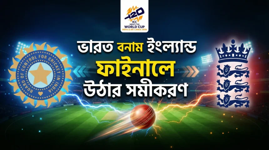 ভারত ইংল্যান্ড ফাইনালে উঠার সমীকরণ
