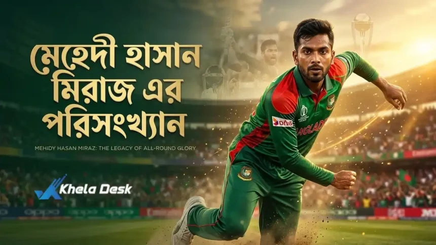 মেহেদী হাসান মিরাজ এর পরিসংখ্যান