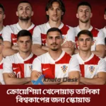 ক্রোয়েশিয়া খেলোয়াড় তালিকা ২০২৬ বিশ্বকাপের জন্য স্কোয়াড