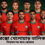মরক্কো খেলোয়াড় তালিকা ২০২৬ বিশ্বকাপের জন্য স্কোয়াড কে আছে কে নেই দেখুন !
