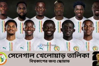 সেনেগাল খেলোয়াড় তালিকা ২০২৬ বিশ্বকাপের জন্য স্কোয়াড