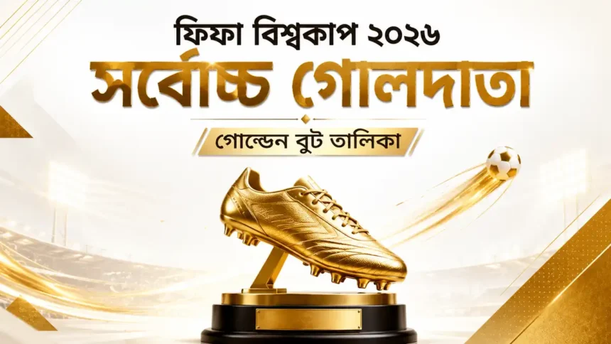 ফিফা বিশ্বকাপ ২০২৬ সর্বোচ্চ গোলদাতা তালিকা