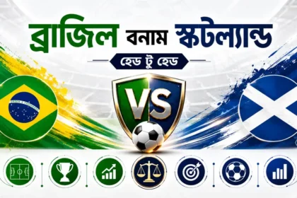 ব্রাজিল বনাম স্কটল্যান্ড হেড টু হেড পরিসংখ্যান