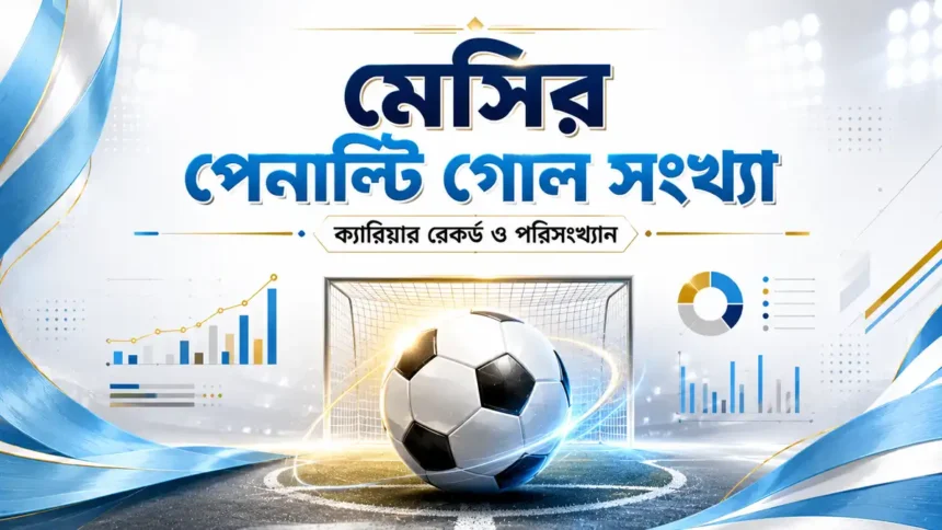 মেসির পেনাল্টি গোল সংখ্যা কত