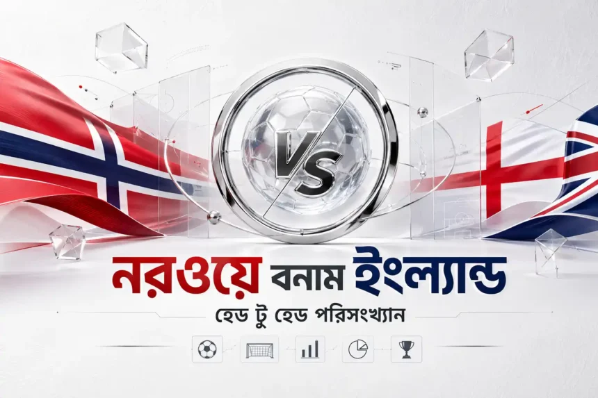 নরওয়ে বনাম ইংল্যান্ড হেড টু হেড পরিসংখ্যান