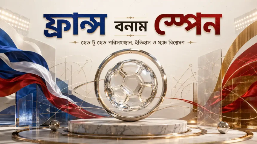 ফ্রান্স বনাম স্পেন হেড টু হেড পরিসংখ্যান