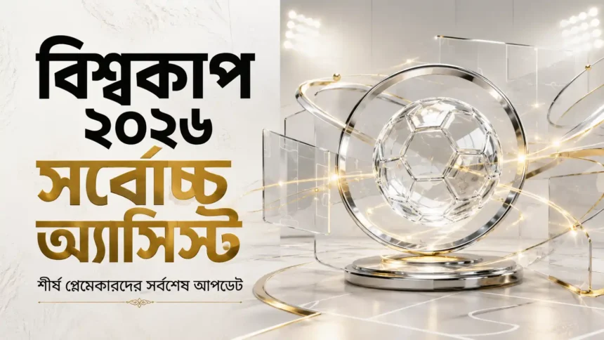 বিশ্বকাপ ২০২৬ সর্বোচ্চ অ্যাসিস্ট