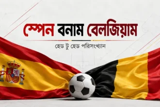 স্পেন বনাম বেলজিয়াম হেড টু হেড পরিসংখ্যান